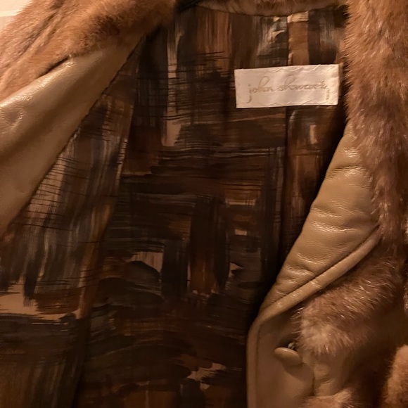 Mink / leather , Taylor made in NY - Picture 2 of 5